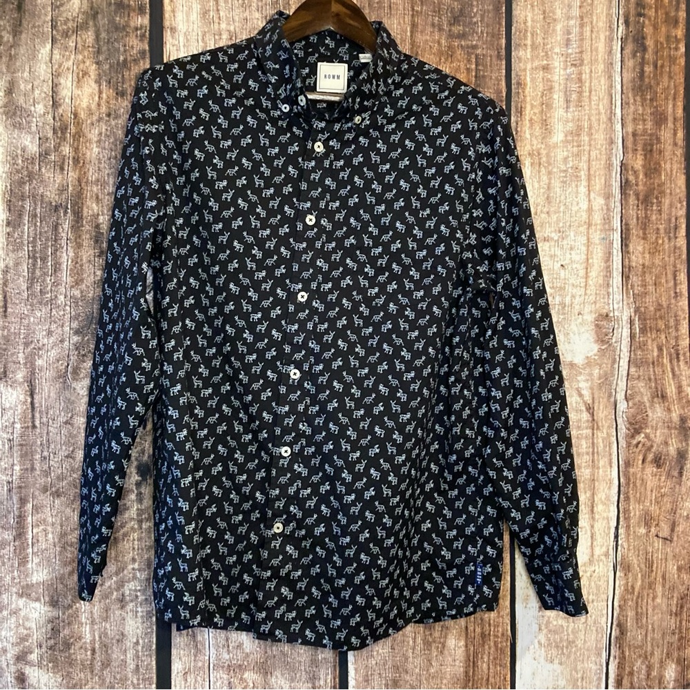 ROWM button down shirt